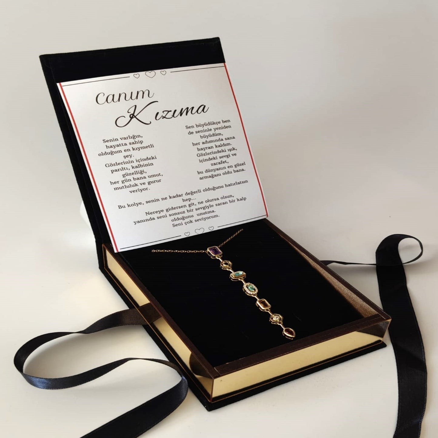 “Canım Kızıma” 7 Element Kolye